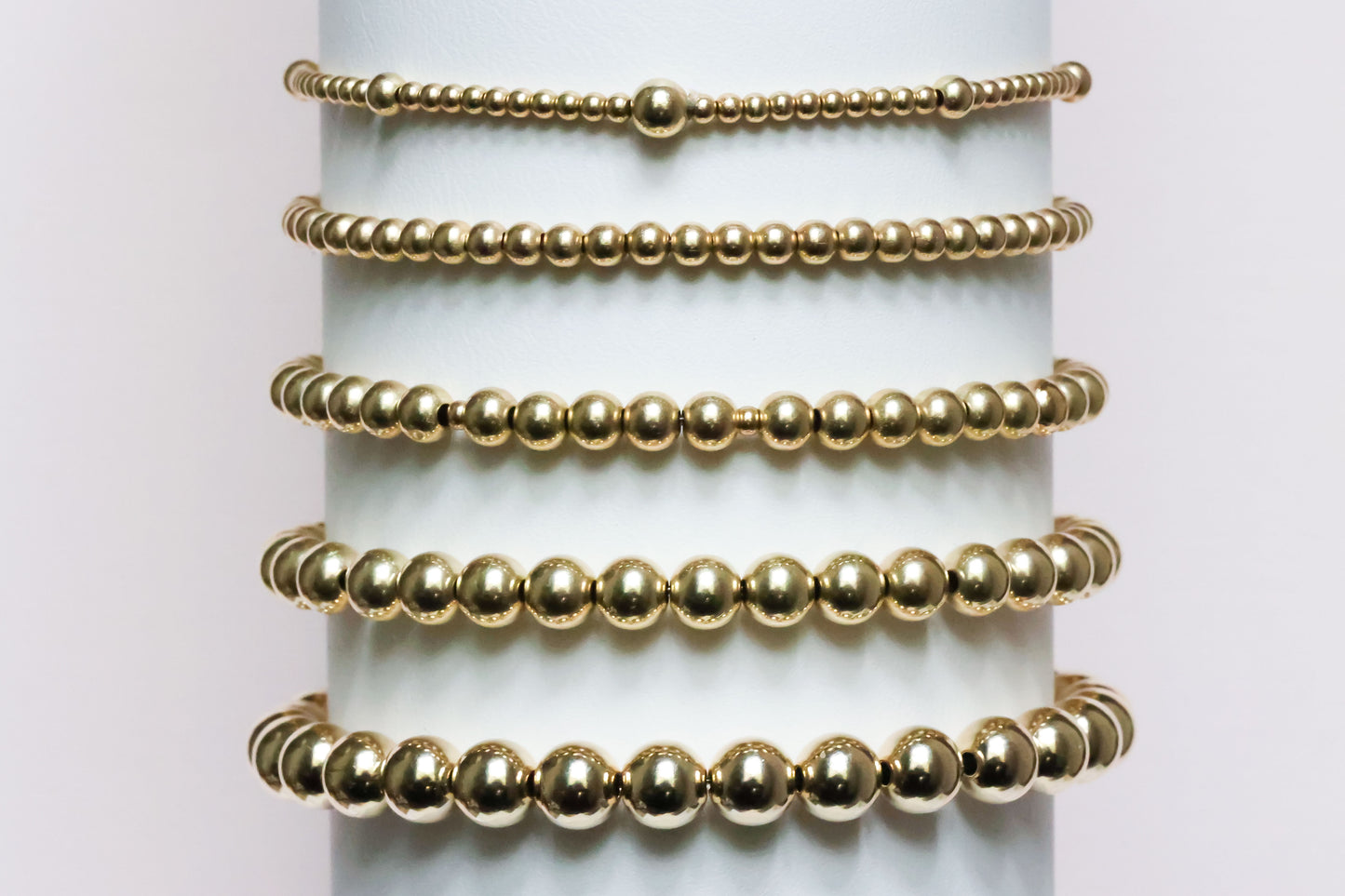 14 Kt Gold-filled bracelets.